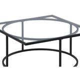 Skanör Soffbord Black, 90 x 90