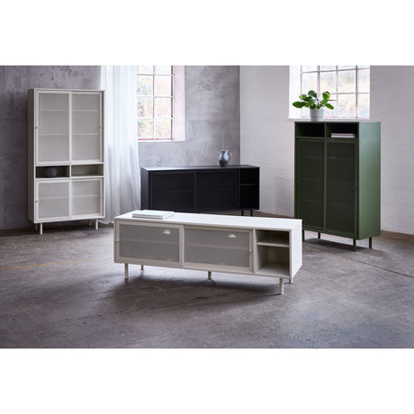 Angolo Mediabänk 160 cm Olivgrön