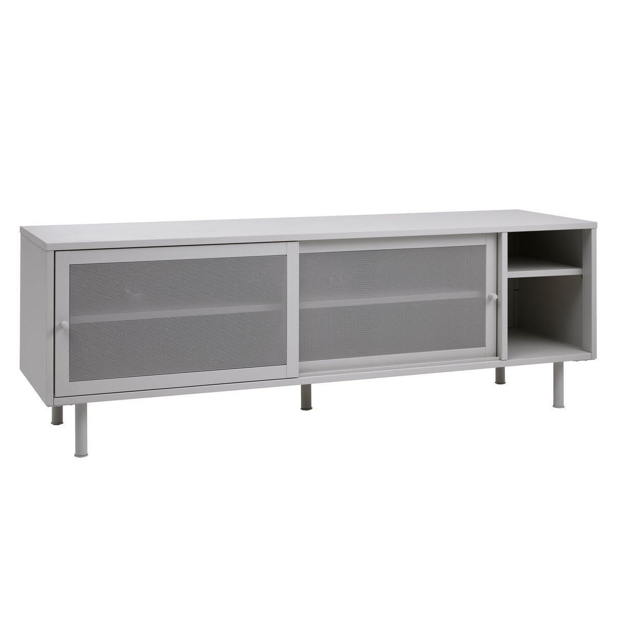 Angolo Mediabänk 160 cm Greige