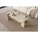 Virgo Soffbord Travertine