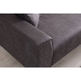 Piccolito 3-sits soffa Antracitgrå