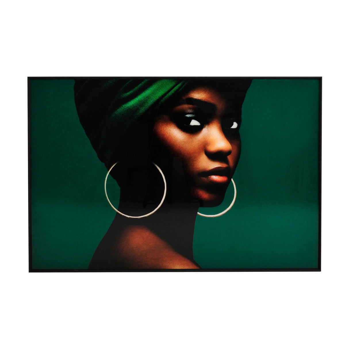 Bilde Green Obsession 120x80 cm Glas Tavla