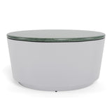 Plaza soffbord 80 cm Runt Grön