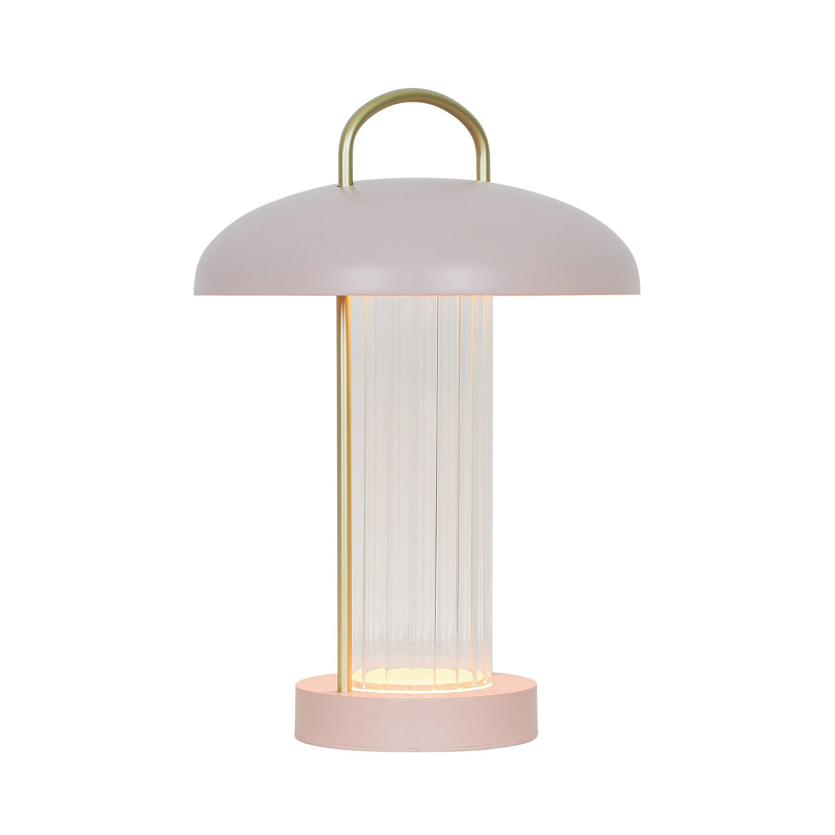Mirano Uppladdningsbar Lampa Puderrosa