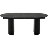 Scarlett Matbord Svartlackad Ask, 105 cm