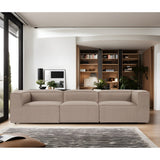 Sevilla 3 (297 x 66 x 105 cm) 3-sitssoffa Brun