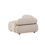 Mika Soffmodul Beige, Vänster Hörndel, Svart
