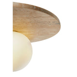 Tor-Tun (H 30 cm) Beige vit Ljuskrona
