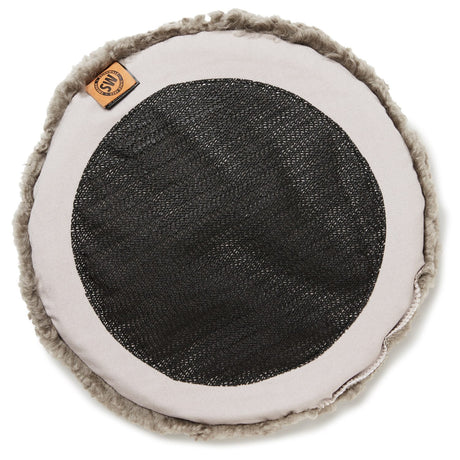 Curly 34Ø cm Sittdyna Natural Grey