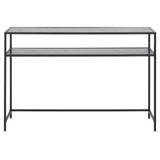 Seaford Konsolbord 79x120x35 cm Svart aska