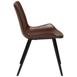 Hype Stol Vintage Cocoa Art.Leather, Black