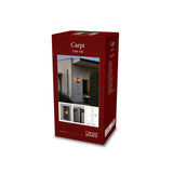 Carpi E27 Vägglampa Ute Svart/Klar, Stor (20.5 cm)