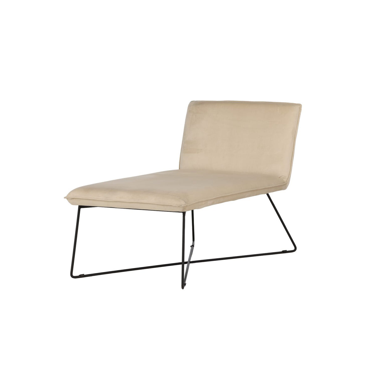X-lounge Loungestol Beige, 128 x 83 x 71
