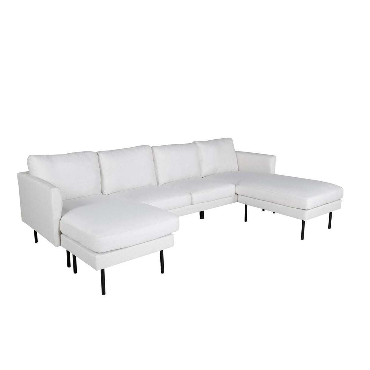 Zoom Schäslongsoffa Ljusbeige