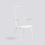 J110 Stol White – bokfaner med vattenbaserad lack, White – massiv bok med vattenbaserad lack