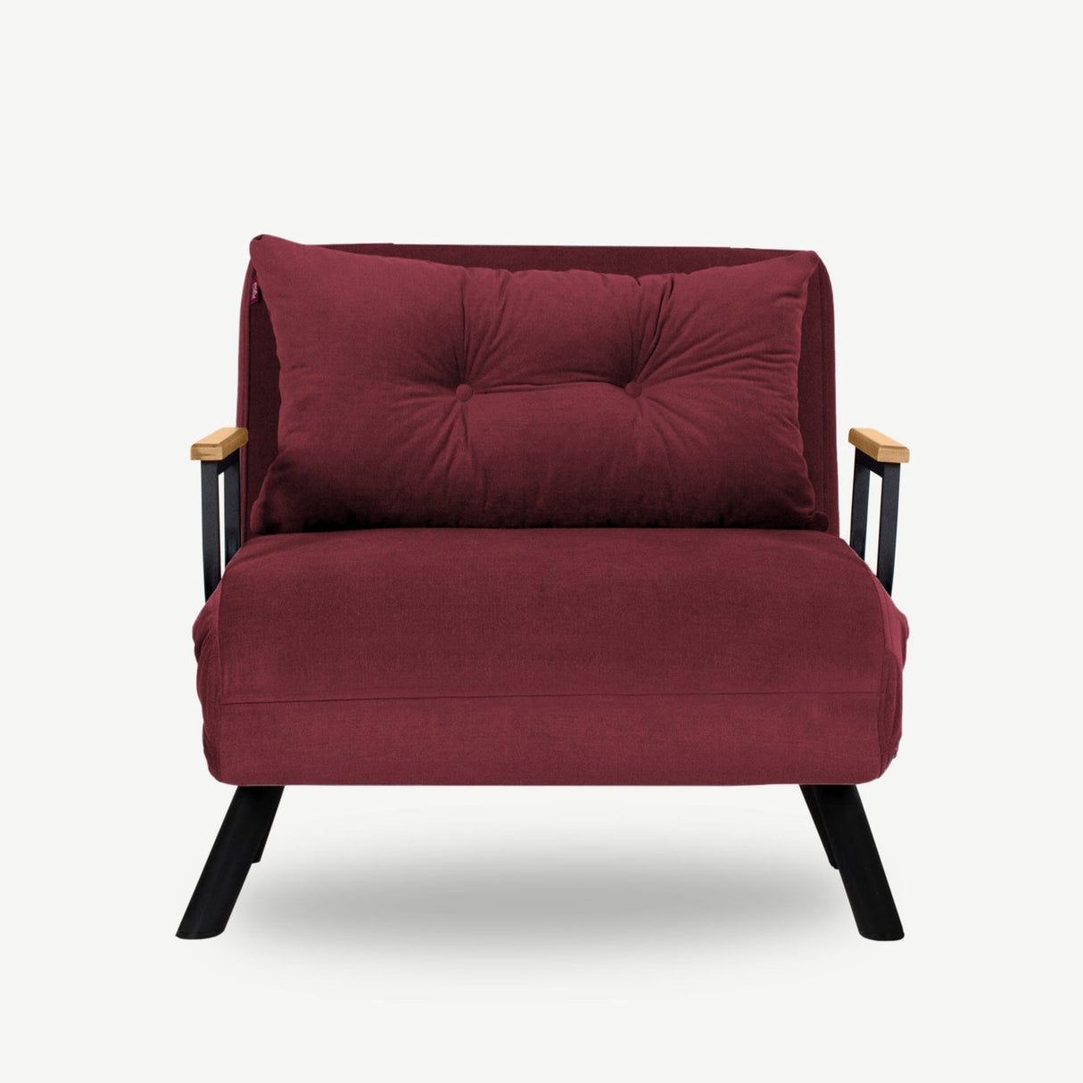Freetown Single (26 x 120 x 60 cm) 1-sits bäddsoffa Vinröd