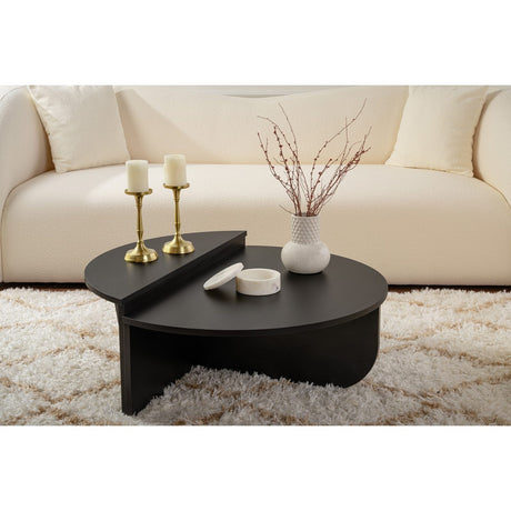 Carla Soffbord Wood Black