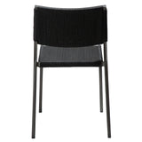 Loop Stol Black, Antiquet Brass