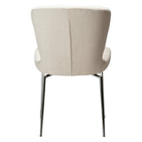 Glory Stol Svängbar Simply Beige, Chrome