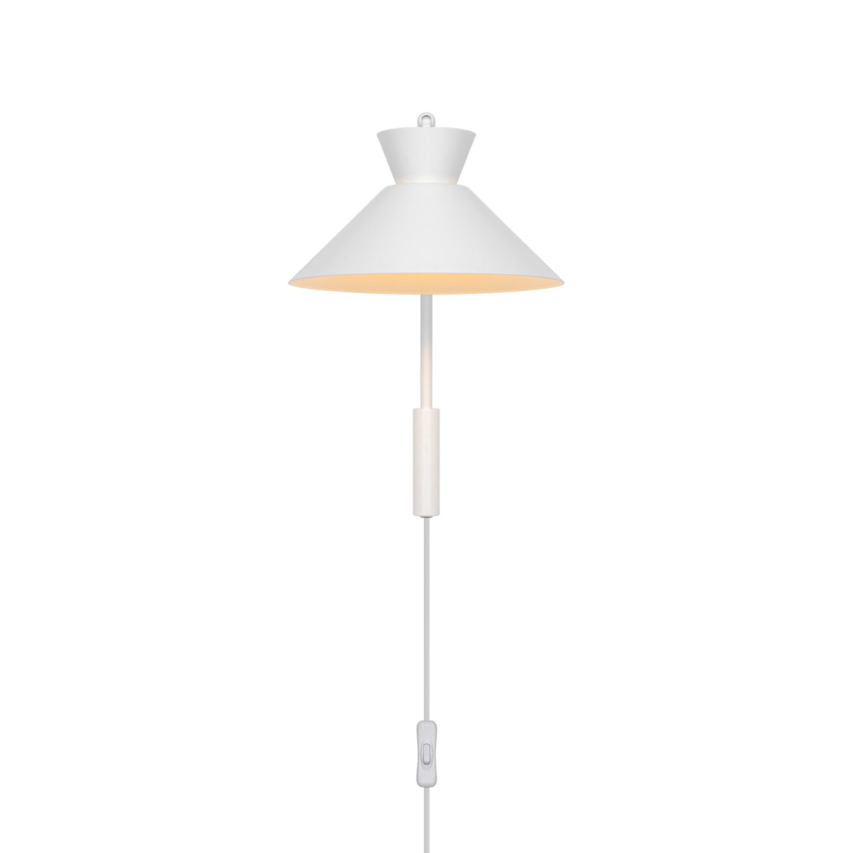 Dial Vägglampa Vit