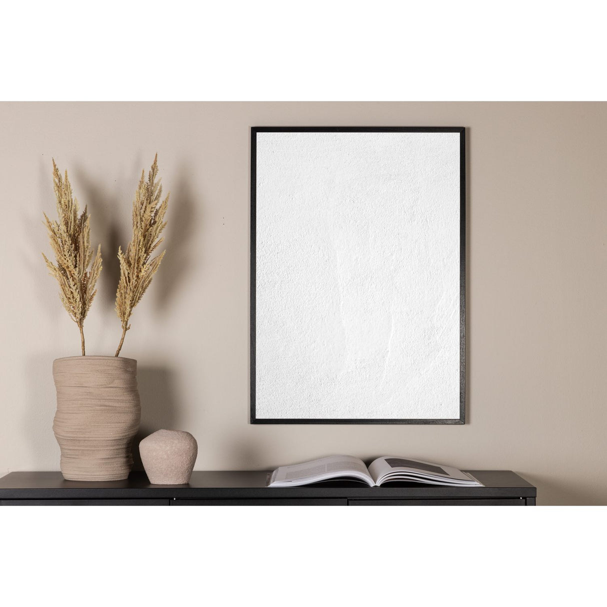 White Reveted Poster Vit, 70 x 100 cm