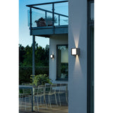 Cremona HP-LED 3x3W Mörkgrå 14 cm Vägglampa Ute