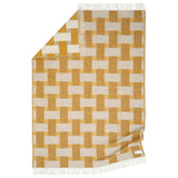 Weave 130x180 cm Pläd Gul