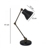 Bordslampserie 13 (H 140 cm) Antikbehandlad Bordslampa