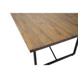 Padang Rektangulärt matbord Natur, 76 x 250 x 100