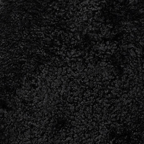 Curly Kvadrat Sittplätt Black