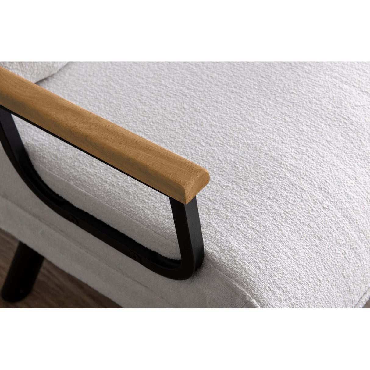 Freetown Single (26 x 120 x 60 cm) 1-sits bäddsoffa Vit