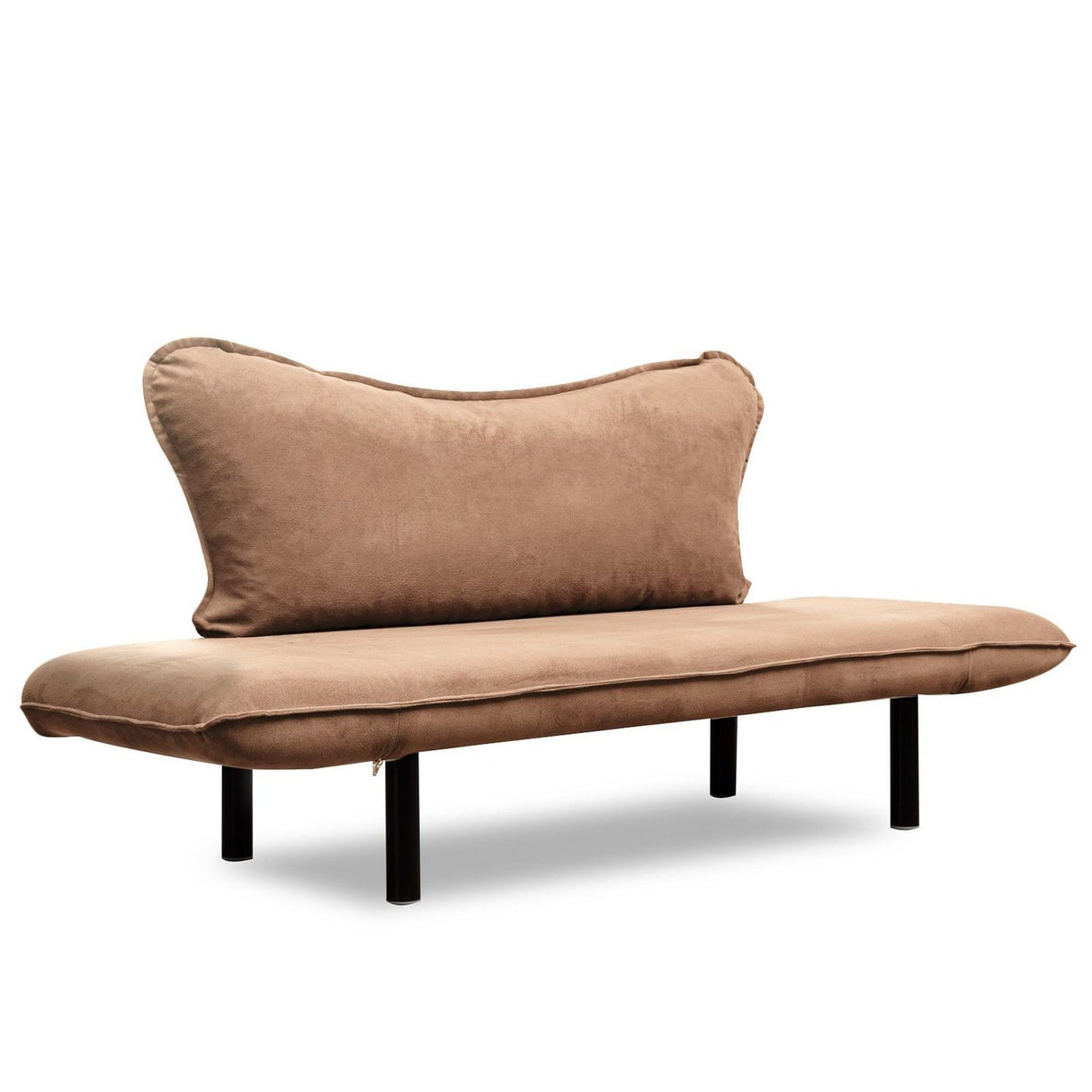 Chatto (150 x 75 x 70 cm) 2-sits bäddsoffa Ljusbrun