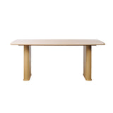 Accento 100x190 cm Oval Matbord Naturlig