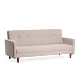 Manila (200 x 83 x 75 cm) Creme 3-sits bäddsoffa