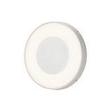 Carrara Rund HP-LED 25W Vit Vägglampa Ute