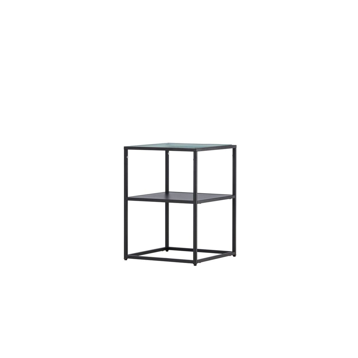 Sao Paulo Sidobord Svart, 40 x 40