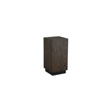 Napoli Piedestal Brunlackad Ek, 60 cm
