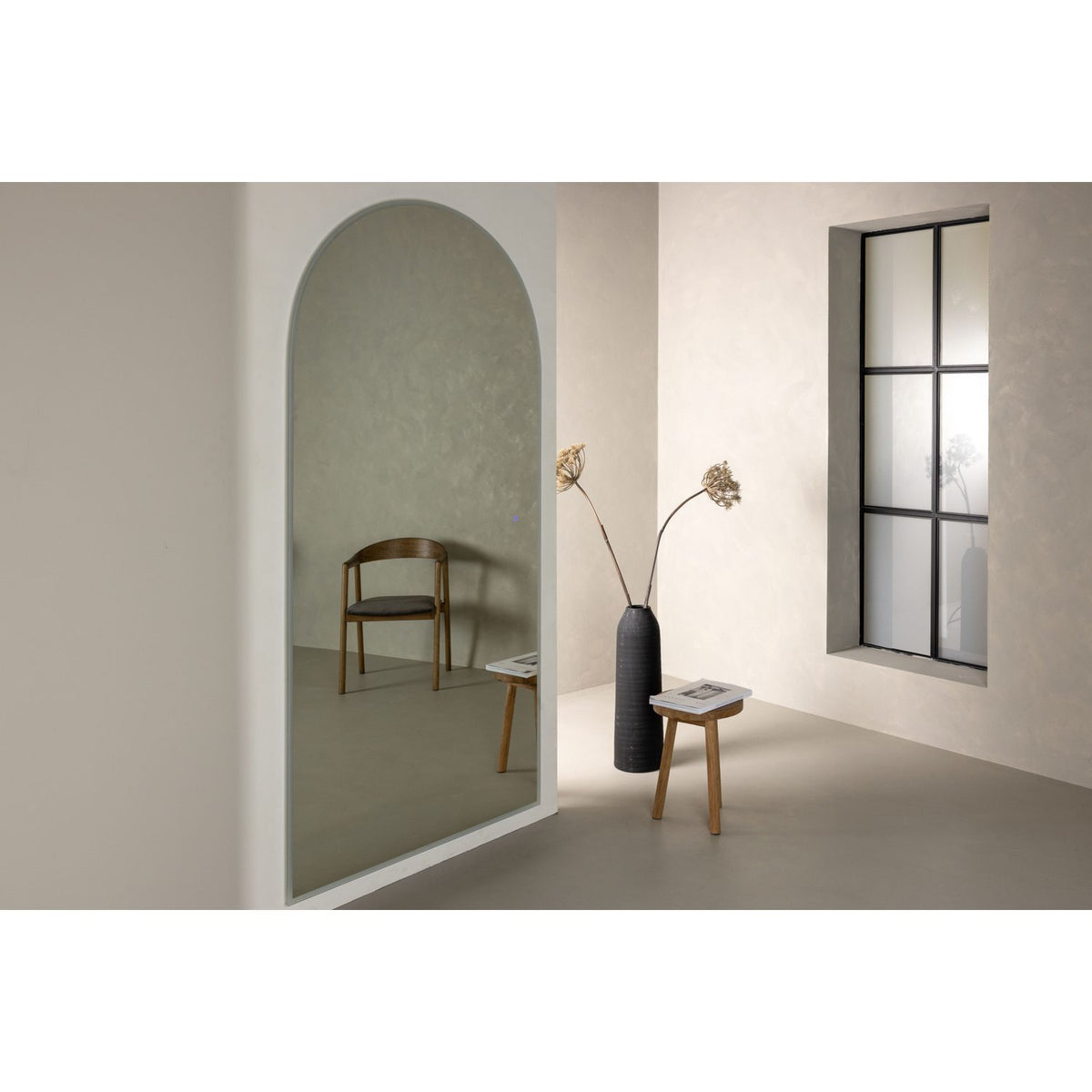 Skeppsvik x Josefin Lustig Stor spegel Silver, 100 x 210