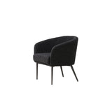 Fluffy Fåtölj Svart, Teddy