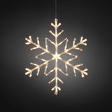 Snöflinga 60cm 60 varmvit LED Ljusdekoration Ute