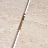 Amadeus Utdragbart matbord Travertine