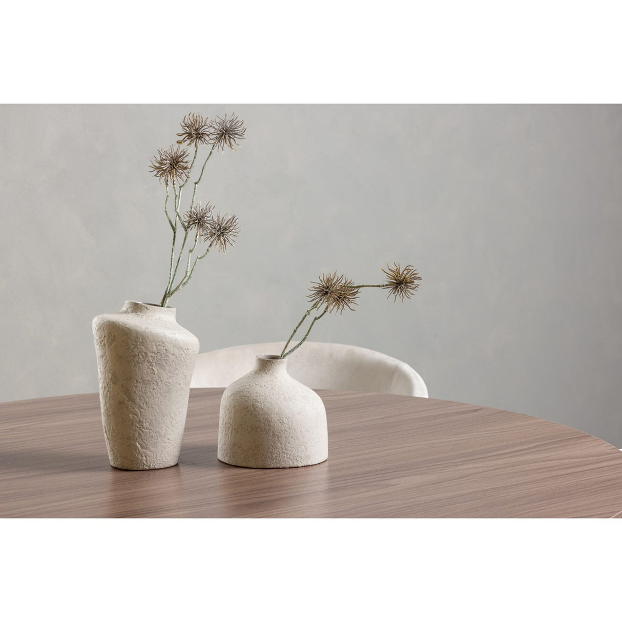 Durango, Berit Rund matgrupp Beige, Svart, Svart, valnöt, ⌀120