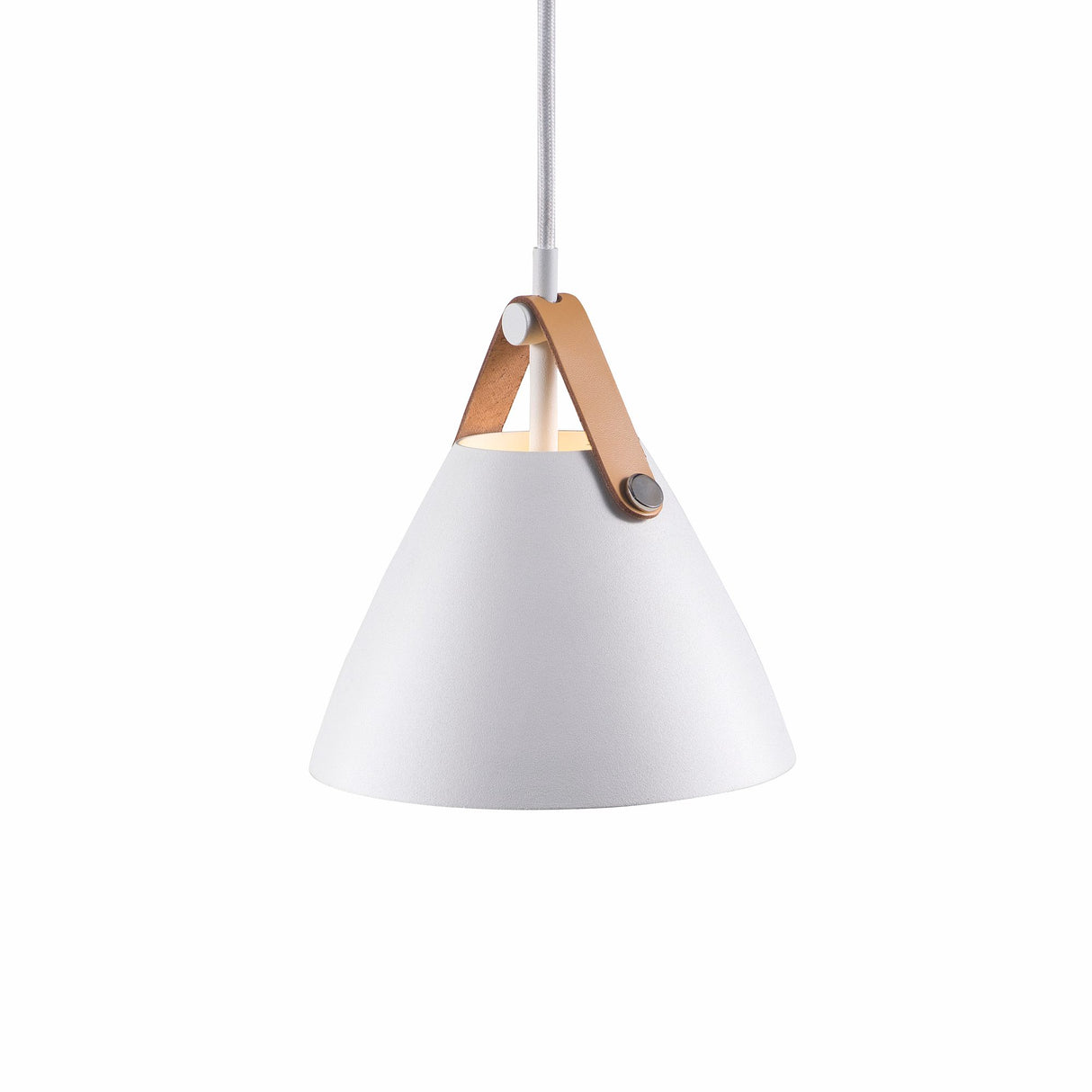 Strap Taklampa 16 cm, Vit