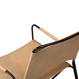 Paz Loungefåtölj Tan