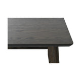 Lucca 200/300x95 cm Matbord Brunlackad Ek