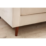 Rom (215 x 90 x 70 cm) 3-sitssoffa Beige