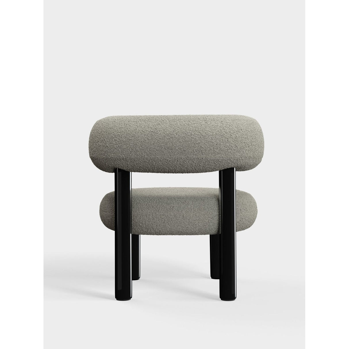 Fat Loungestol Elle Grey White BLS