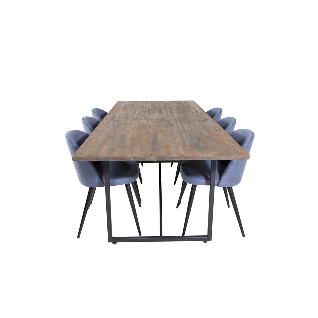 Padang, Velvet Rektangulär matgrupp