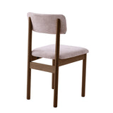 Portofino Stol Beige, Espresso Ek