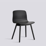 AAC 12 Stol Black 2.0, Black – massiv ek med vattenbaserad lack